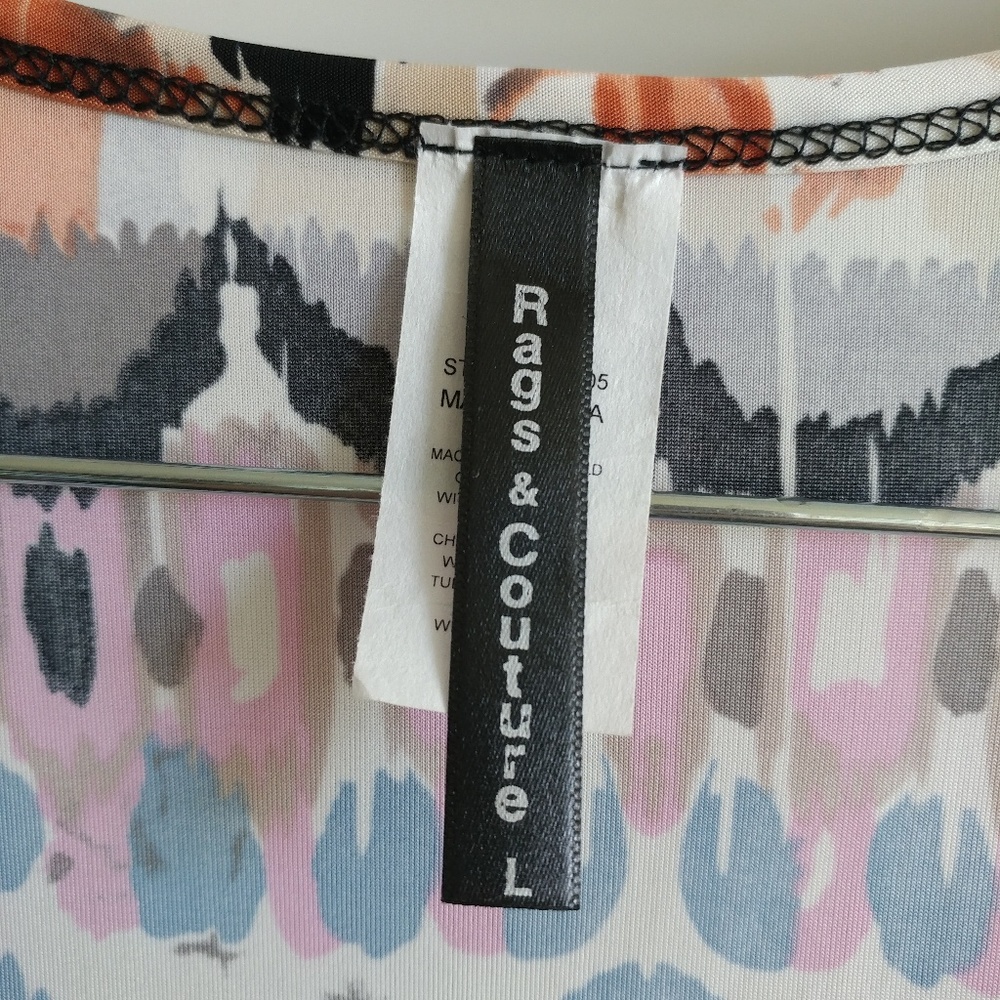 158.  RAGS & COUTURE - Romper Size L - Picture 3 of 8